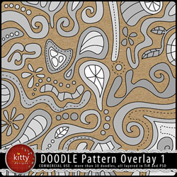 Doodle Pattern Overlay 01 (CU)