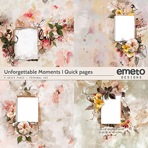 Unforgettable Moments Quick Pages