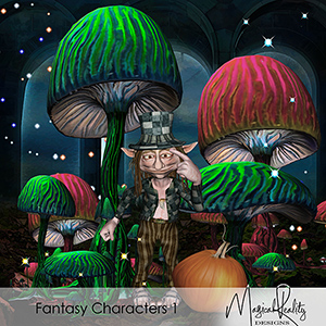 Fantasy Characters 1 CU by MagicalReality Designs