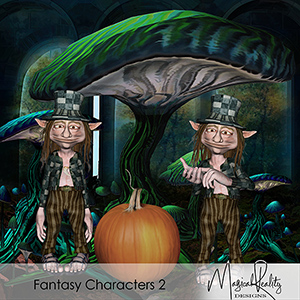 Fantasy Characters 2 CU by MagicalReality Designs
