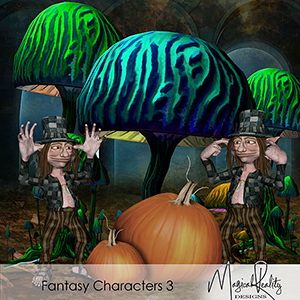 Fantasy Characters 3 CU by MagicalReality Designs