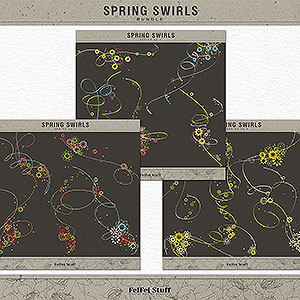 Spring Swirls Bundle by FeiFei Stuff