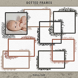 Dotted Frames by FeiFei Stuff