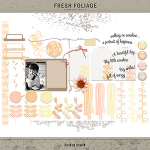 Fresh Foliage Element Pack by FeiFei Stuff