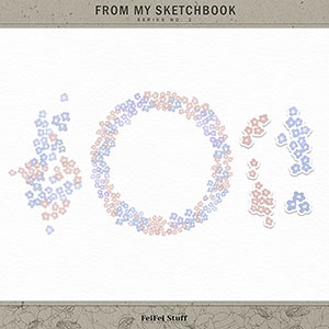 FREEBIE - From My Sketchbook No.2 by FeiFei Stuff
