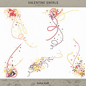 Valentine Swirls by FeiFei Stuf