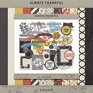Always Thankful Kit by FeiFei Stuff