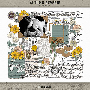 Autumn Reverie Element Pack by FeiFei Stuff