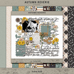 Autumn Reverie Digital Scrapbook Kit by FeiFei Stuff