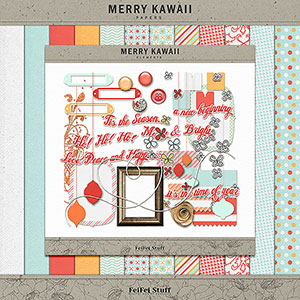 Merry Kawaii Kit by FeiFei Stuff