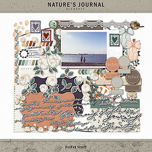 Nature's Journal Element Pack by FeiFei Stuff