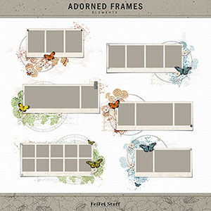 Adorned Frames by FeiFei Stuff