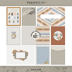 Purrfect Kit Journal Cards by FeiFei Stuff