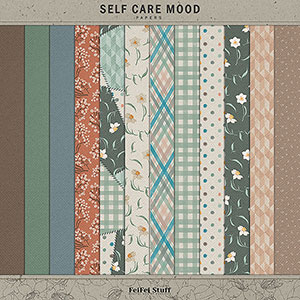 Self Care Mood Paper Pack by FeiFei Stuff