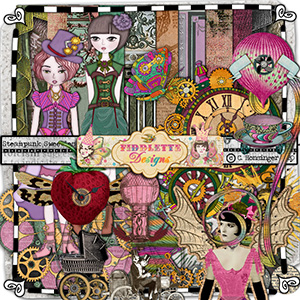 Steampunk Sweeties by Fiddlette Designs