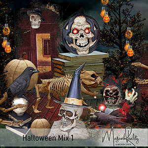 Halloween Mix 1 CU by MagicalReality Designs