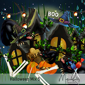 Halloween Mix 5 CU by MagicalReality Designs