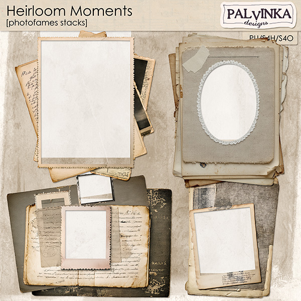 Heirloom Moments Photoframes Stack