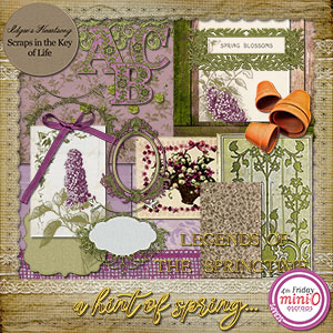 A Hint of Spring - Mini O Kit by Idgie's Heartsong