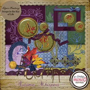 Autumn Whispers Mini Kit by Idgie's Heartsong