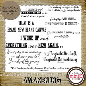 AWAKENING - Word Art by Idgie's Heartsong