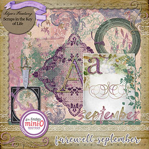 Farewell September Mini Kit by Idgie's Heartsong