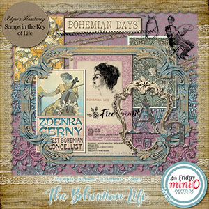 The Bohemian Life - Mini Kit by Idgie's Heartsong