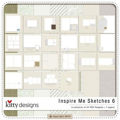 Inspire Me Sketches 06 Templates