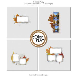 Color Play Autumn Film Frames Quick Pages