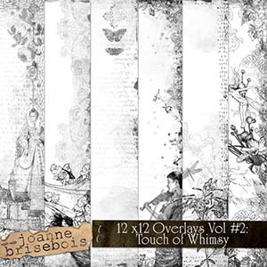 12x12 Overlays Volume 2 Touch of Whimsy Elements