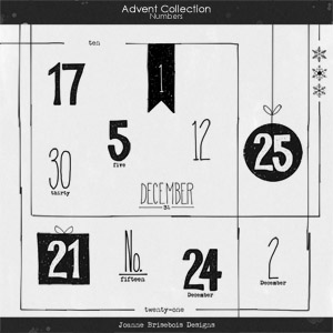 Advent Collection Numbers