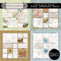 Art-i-Fact Collection: Four Seasons Quick Pages Pack