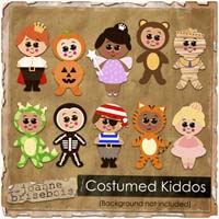 Costumed Kiddos Element Pack