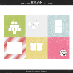 Little Wish Christmas Expansion Pack 12x12 Album