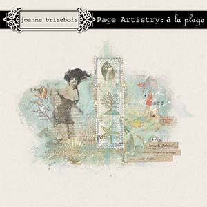 Page Artistry: à la plage Element Pack 