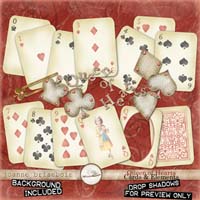Queen of Hearts: Cards & Elements Pack