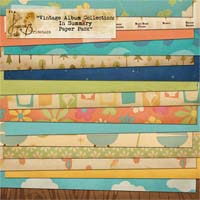 Vintage Album Collection: In Summery Paper Pack