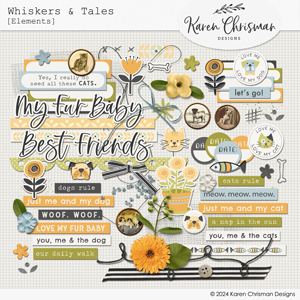 Whiskers and Tales Elements by Karen Chrisman