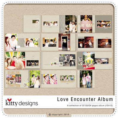 Love Encounter Album Quick Pages