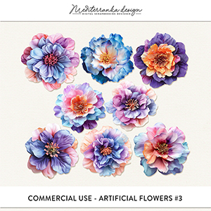 CU - Artificial flowers #3  