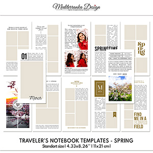 Photo templates - Spring (TN Standart size) 