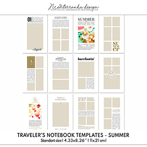 Photo templates - Summer (TN Standart size) 