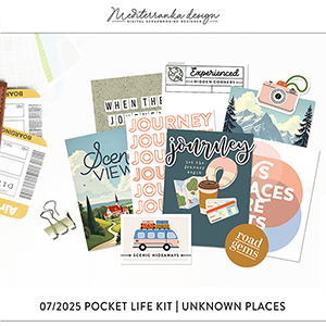 July 2025 Pocket life kit (Unknown places)   