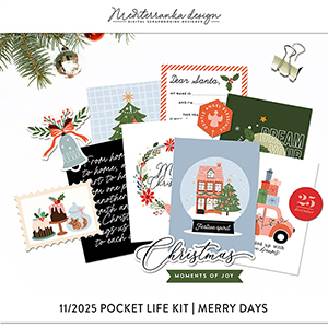 November 2025 Pocket life kit (Merry days)    