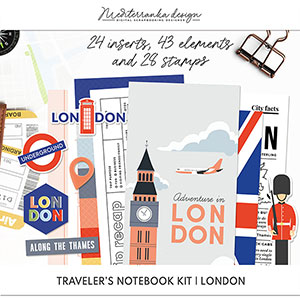 London (Traveler's notebook kit) 