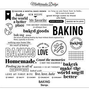 Baking (Digital stamps)  