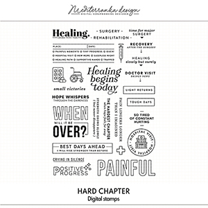 Hard chapter (Digital stamps)  