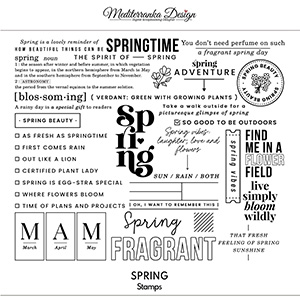 Spring (Digital stamps)