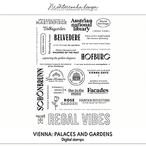 Vienna: Palaces and gardens (Digital stamps) 