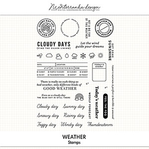 Weather (Digital stamps)